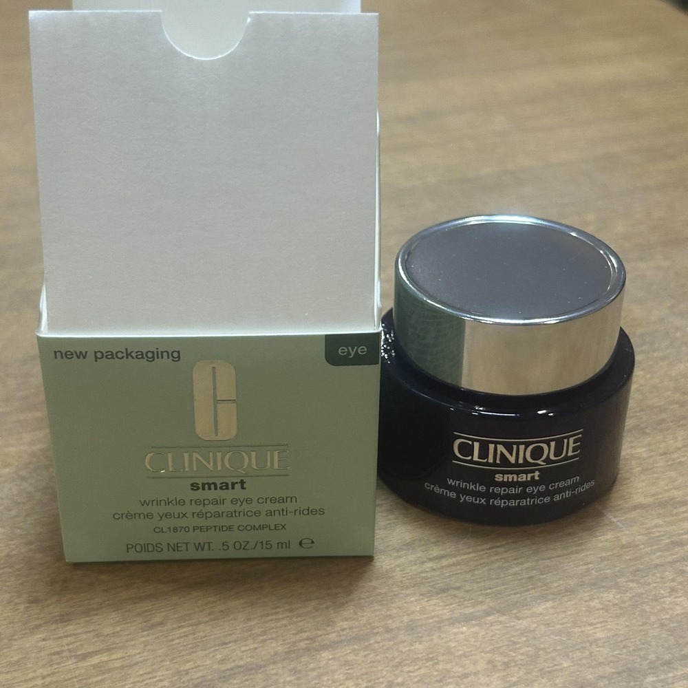 Clinique Smart Wrinkle Repair Eye Cream 0.5oz 15ml Hydrating Under‎ Eye Women